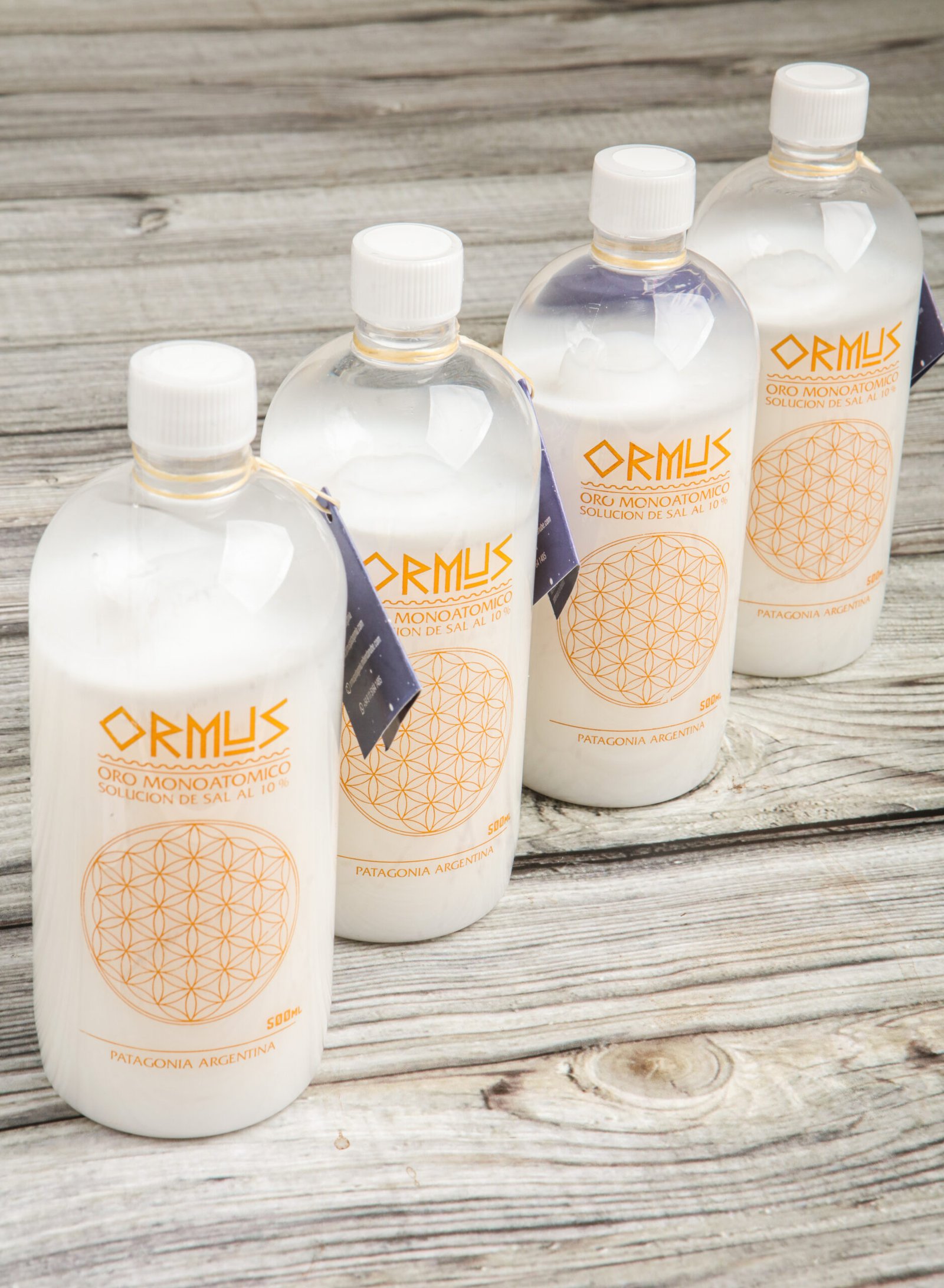Combo 4 Ormus Oro Monoatómico 500 ml